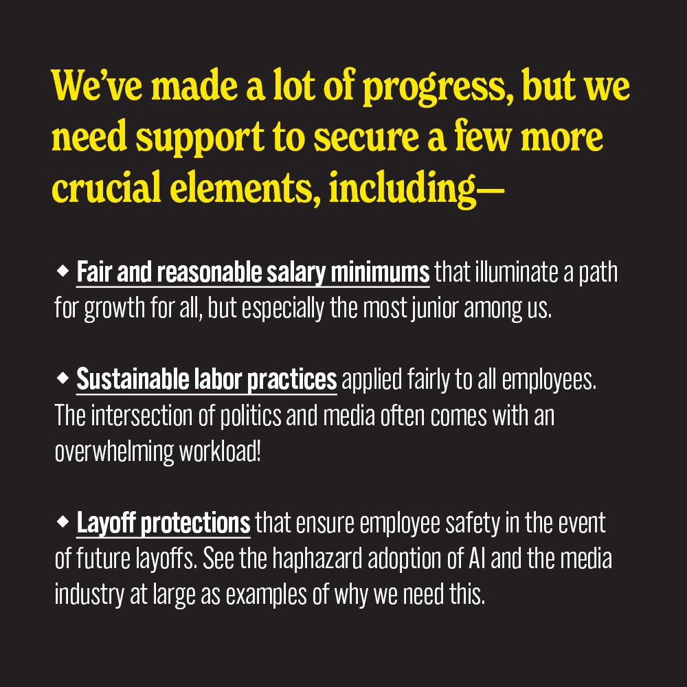 Crooked Media Workers Union tweet media