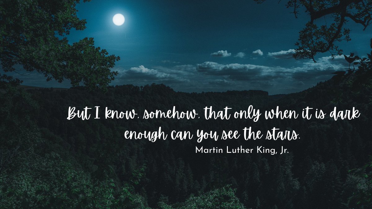 Even in the darkest of times, there is always hope. #doseofhope