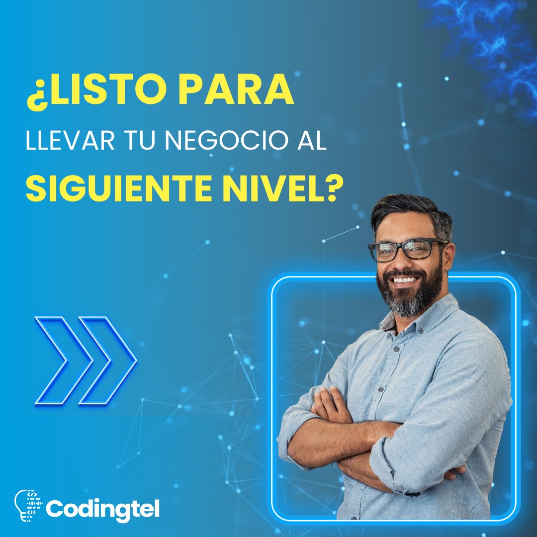 codingtel's tweet image. ¿Listo para llevar tu negocio al siguiente nivel? ¡Creamos la página web perfecta para ti! Contáctanos y formemos el mejor equipo 💫 

#Codingtel #DiseñoWeb #DesarrolloWeb #Desarrollo #WebDesign #Venezuela #PáginaWeb #diseñowebcaracas
#Diseñowebvenezuela