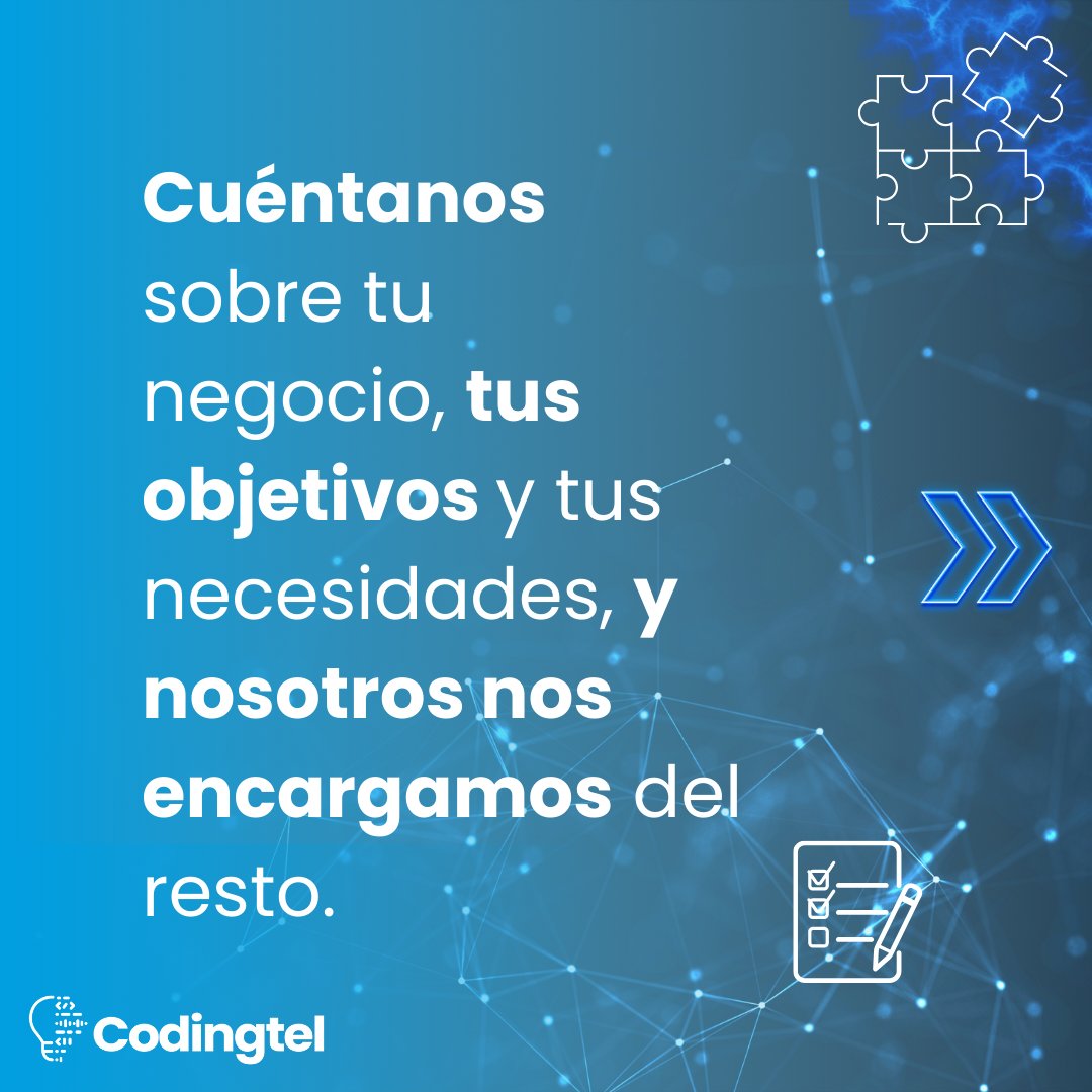 codingtel's tweet image. ¿Listo para llevar tu negocio al siguiente nivel? ¡Creamos la página web perfecta para ti! Contáctanos y formemos el mejor equipo 💫 

#Codingtel #DiseñoWeb #DesarrolloWeb #Desarrollo #WebDesign #Venezuela #PáginaWeb #diseñowebcaracas
#Diseñowebvenezuela