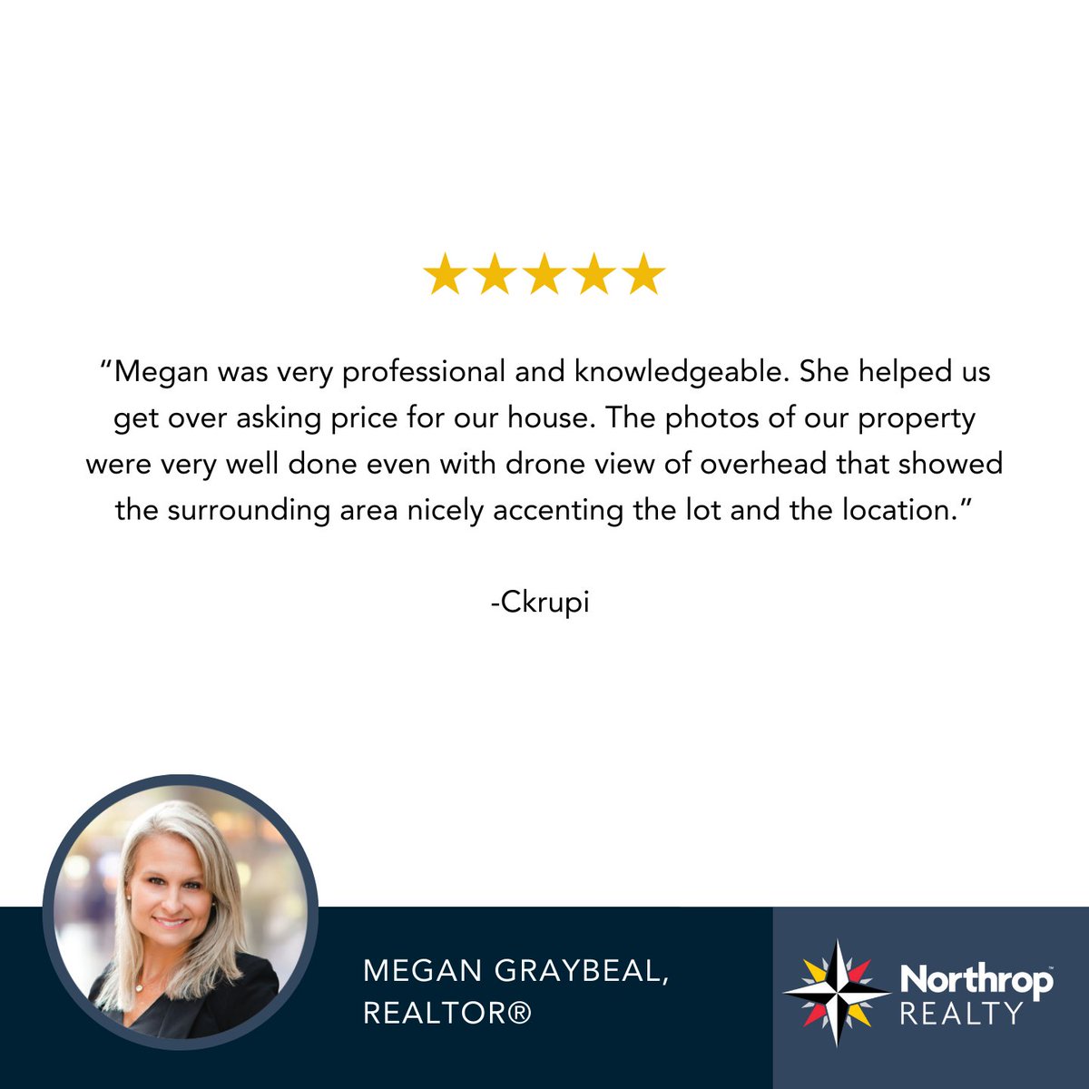 What is it like to work with an exceptional Northrop Realty agent? Discover the incredible experiences our clients share and join us in celebrating their success stories! #TestimonialTuesday #ClientSatisfaction #NorthropRealty #readysetsold