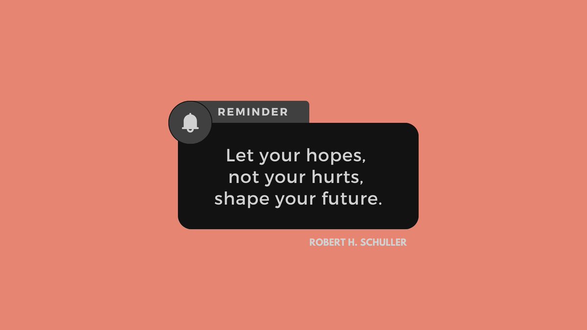 Don't let your past hold you back. Chase your dreams! #doseofhope