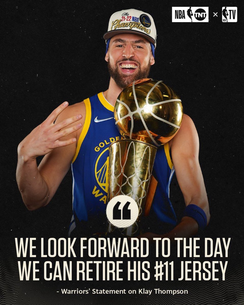 Klay Thompson FR 🇫🇷 tweet media