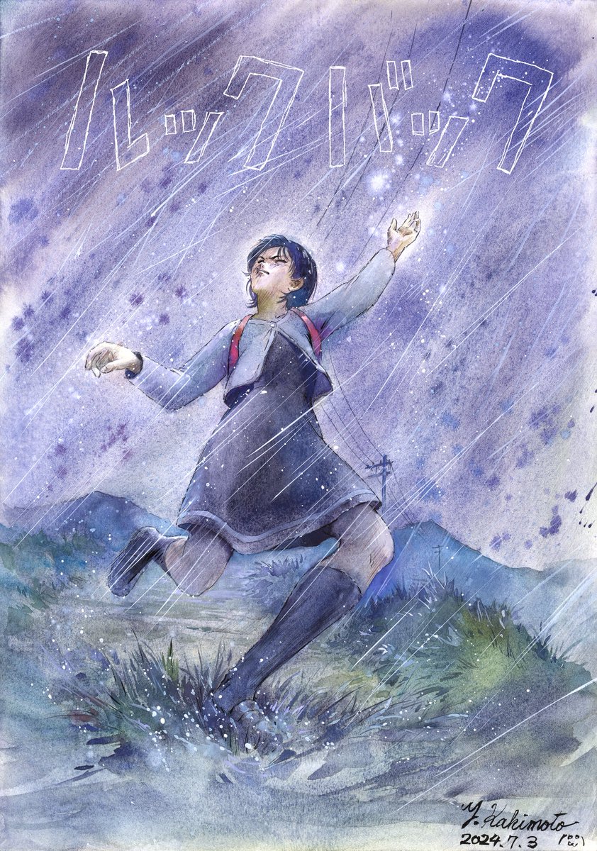 ルックバック 公開日に間に合わなかったですが記念 ファンアート を