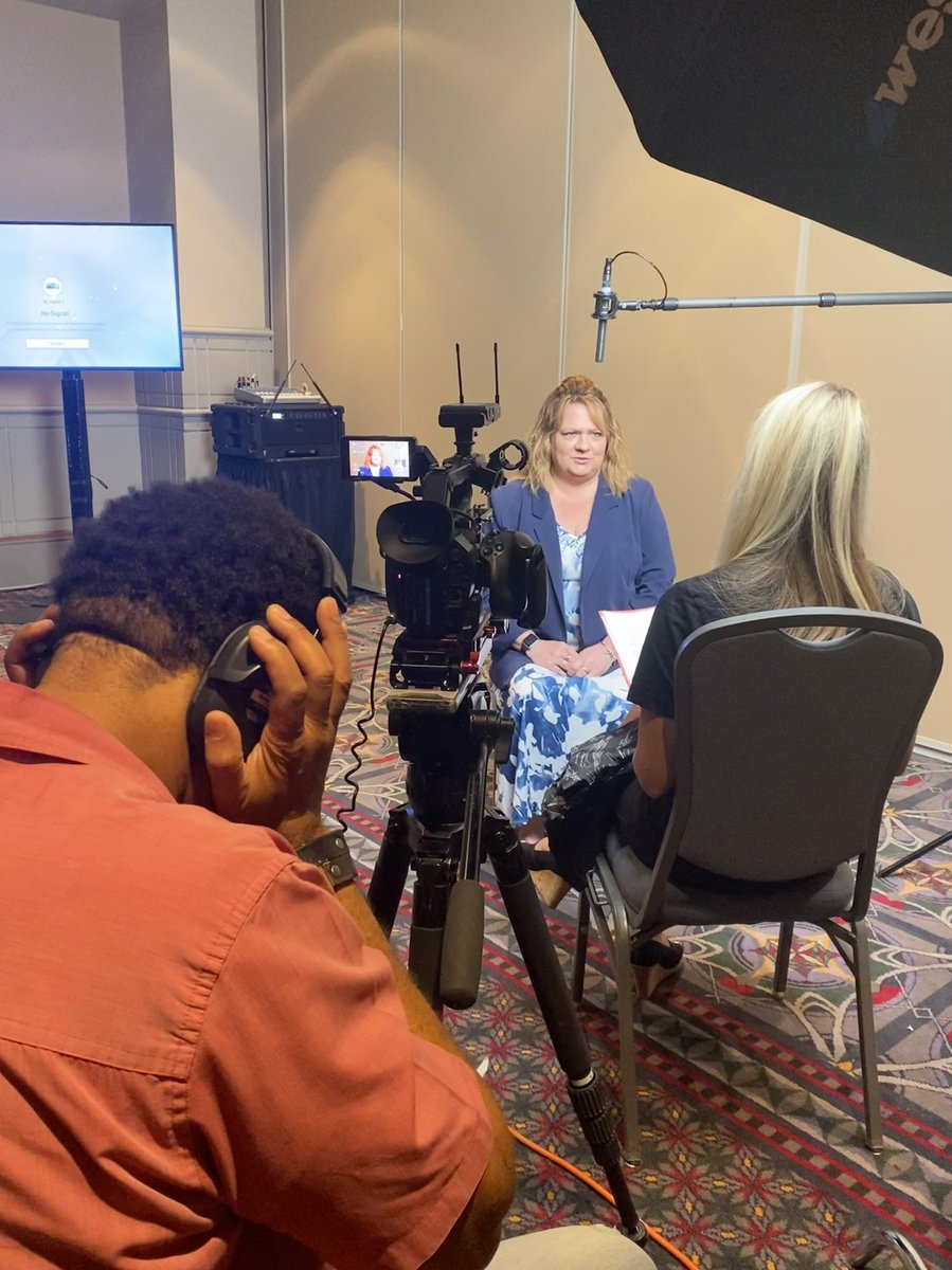 Incoming WEA President Kim Amen is talking through issues our members care about, learning about impactful, effective ways to advocate for students and educators at NEA's New Presidents' Media Training in Philadelphia. #StandWithWEAStandforStudents