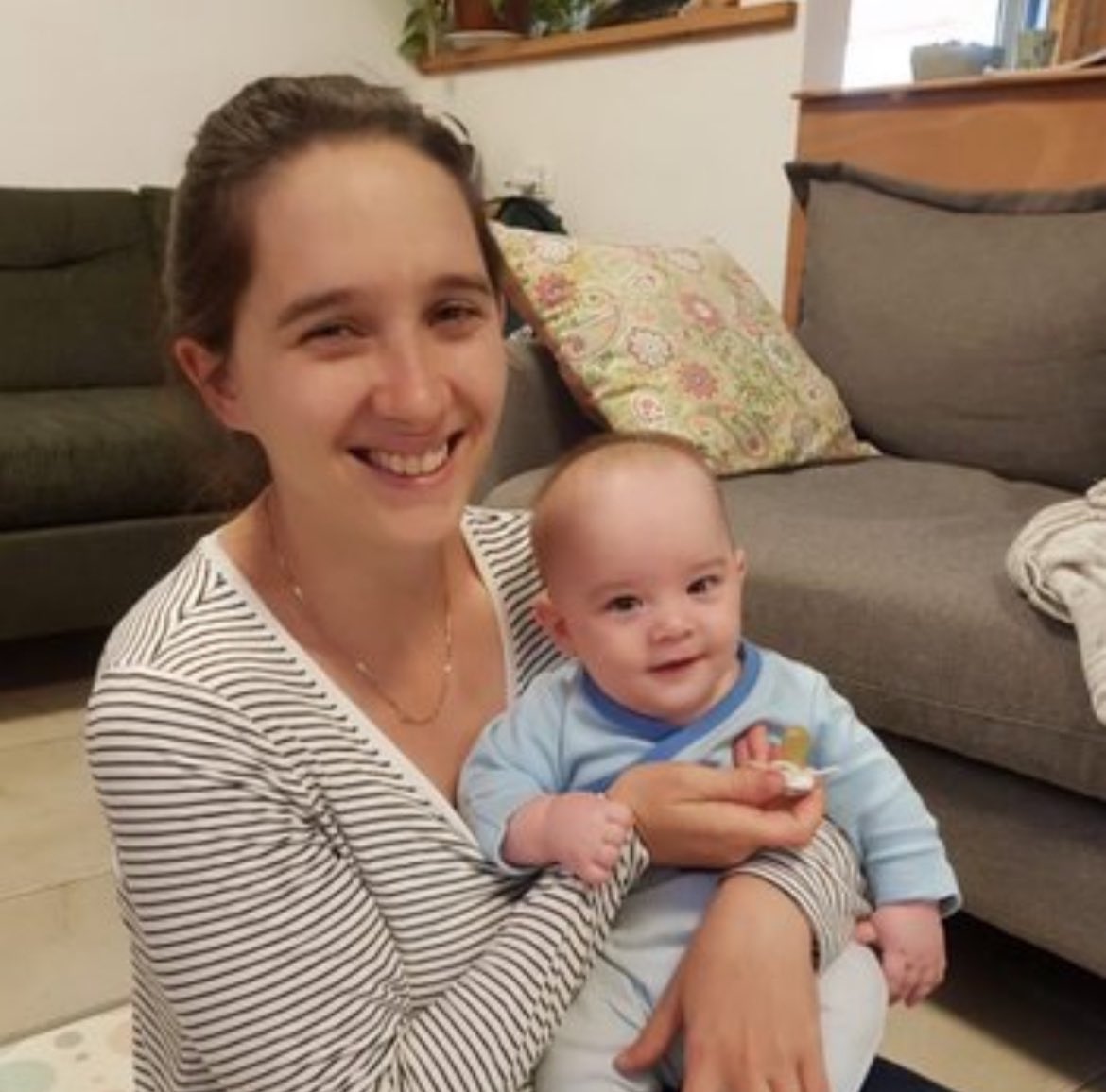 Hamas brutally killed Adi Kaploun, a 33-year-old mother, right in front of her helpless baby on October 7th.

Immediately afterward, they took a photo with her baby while Adi's lifeless body lay on the ground inside the house.

This is why Israel is at war, if anyone asks.