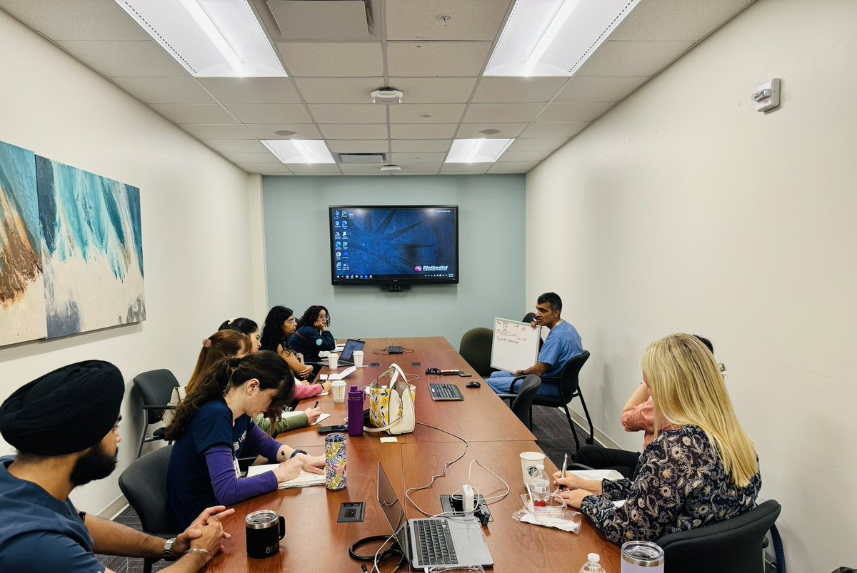 NithyaSn01's tweet photo. Bootcamp, Day# 2!  Cath and Echo day- Hands-on echo session in the fabulous UTHSC simulation center! https://t.co/6s68MQ9IT1