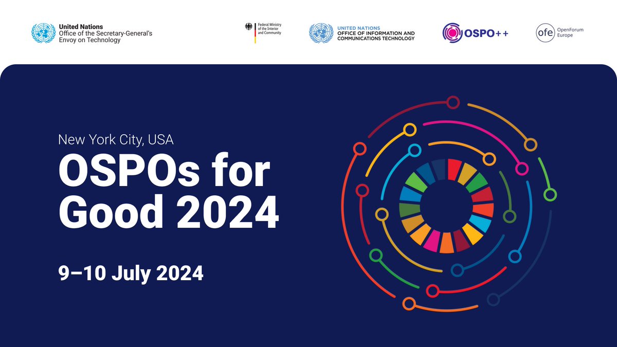 Linux Professional Institute (LPI) (@lpiconnect) on Twitter photo #LPI is excited to support #OSPOsforGood at <a href="/UN/">United Nations</a> NY HQ as an Invitation Committee Member, drawing public sector, academic, and organizational representatives from our global community to help facilitate international #opensource and #OSPO adoption!
lpi.org/iui0 #LPI is excited to support #OSPOsforGood at <a href="/UN/">United Nations</a> NY HQ as an Invitation Committee Member, drawing public sector, academic, and organizational representatives from our global community to help facilitate international #opensource and #OSPO adoption!
lpi.org/iui0