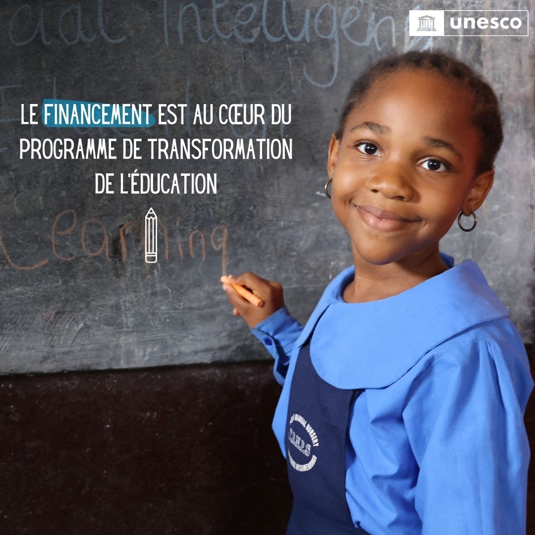 Investir dans l’éducation, c’est investir dans notre avenir.

Pour faire face à la crise mondiale de l’apprentissage, les pays doivent investir davantage, plus équitablement &amp; plus efficacement dans l’éducation.

Découvrez comment : unesco.org/fr/right-educa… #ODD4 #DroitÀLÉducation