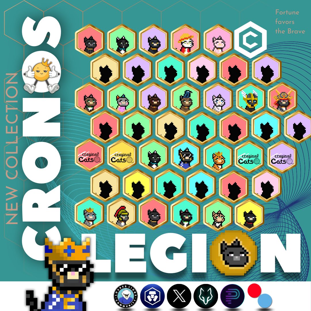 Hey #CROFAM! 

$GM! ☀️ 
Let's talk about @croginal
a project redefining #community on the $Cronos chain! 🦁✨
#FFTB
🐱@croginal is all about strong community engagement and building a solid foundation. They're inviting everyone to join and reap the benefits within the Cronos