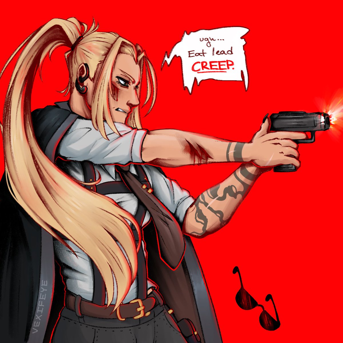 vexifeye's tweet image. First artfight attack of the season &amp;gt;:3
Lilith for mezushi!

#koms #knockoffmarvelstudios #oc #ocart #art #artwork #lilith