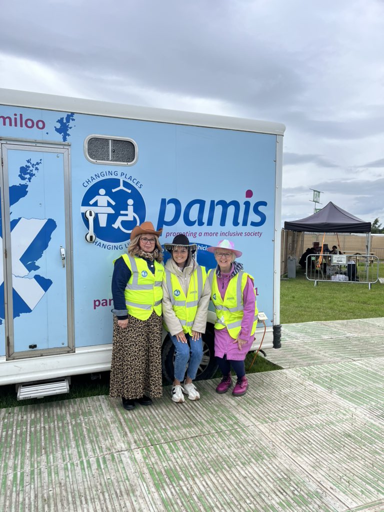 Jenny Miller (@jennympamis) on Twitter photo Brill for <a href="/PAMIS_Scotland/">PAMIS</a> to be <a href="/SmmrSessions/">Summer Sessions</a> Our @pamiloo_cp volunteers @chloehazel <a href="/DonnaQuinn101/">Donna</a> are <a href="/ShaniaTwain/">Shania Twain 💎💎💎</a> ready! And of course <a href="/RagNBoneMan/">Rags</a> & <a href="/DeltaGoodrem/">Delta Goodrem</a> Thanks to <a href="/DFConcerts/">DF Concerts & Events</a> for #incLOOsion <a href="/InspInclusion/">Inspiring Inclusion</a> <a href="/ChangingPlaceUK/">Changing Places UK</a> <a href="/GDA__online/">Glasgow Disability Alliance</a> @SCLDNews Brill for <a href="/PAMIS_Scotland/">PAMIS</a> to be <a href="/SmmrSessions/">Summer Sessions</a> Our @pamiloo_cp volunteers @chloehazel <a href="/DonnaQuinn101/">Donna</a> are <a href="/ShaniaTwain/">Shania Twain 💎💎💎</a> ready! And of course <a href="/RagNBoneMan/">Rags</a> & <a href="/DeltaGoodrem/">Delta Goodrem</a> Thanks to <a href="/DFConcerts/">DF Concerts & Events</a> for #incLOOsion <a href="/InspInclusion/">Inspiring Inclusion</a> <a href="/ChangingPlaceUK/">Changing Places UK</a> <a href="/GDA__online/">Glasgow Disability Alliance</a> @SCLDNews