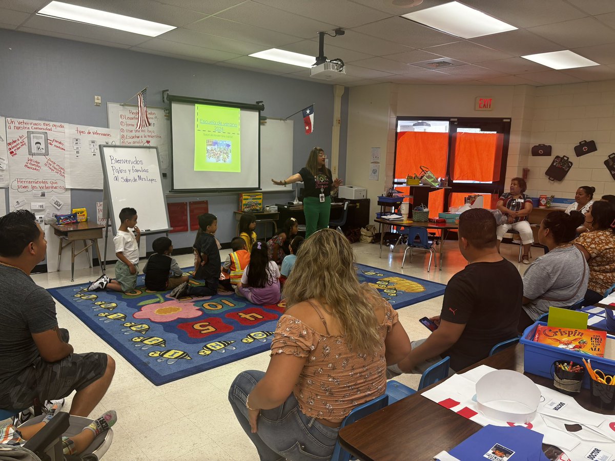 Today was our big Summer Showcase! We had a great turnout at <a href="/NISDCarlosCoon/">Carlos Coon Elementary</a>. The students enjoyed showcasing to the families all they learned this summer! I enjoyed visiting the classrooms! #summerschool #statemandated #nisd