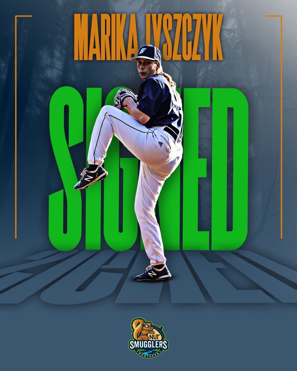 She’s broken barriers in college baseball and now she’s officially a Nut Smuggler!!

#GoNuts