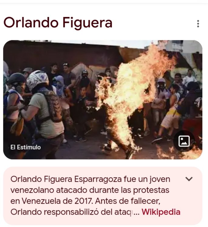 joserampa's tweet photo. @escovargabriela Lo +horrible por supuesto fue el linchamiento y quemado vivo de Orlando Figuera por asesinos Guarimberos...mala suerte de Orlando que pasaba cerca de odiadores que x + de 25 años han sido adoctrinados de odio x radio, prensa , tv y ahora x RRSS. https://t.co/DnedaZtZQO
