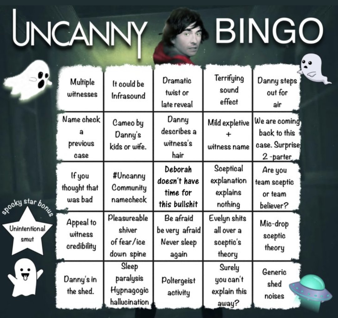 Bloody Hell Kerry! Bingo! #UncannyListenAlong