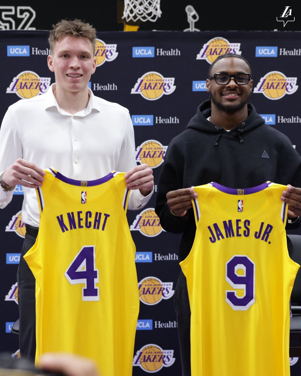 Your newest Lakers 💜