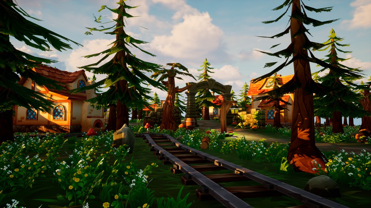 Fantasy Village

#3d #village #design #animation #rails #train #travel #time #forest #environment #unrealengine #unity #opentowork #inspire #aesthetics