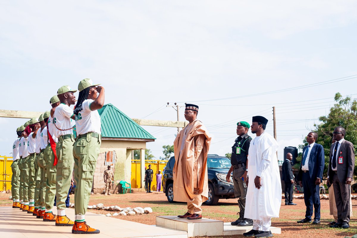 bauchi_MOCII's tweet photo. "SEE THE NYSC AS A UNIQUE AVENUE FOR YOU TO PARTICIPATE IN NATION-BUILDING AND LEAVE A LASTING LEGACY"- Gamawa https://t.co/JSghRQ366f