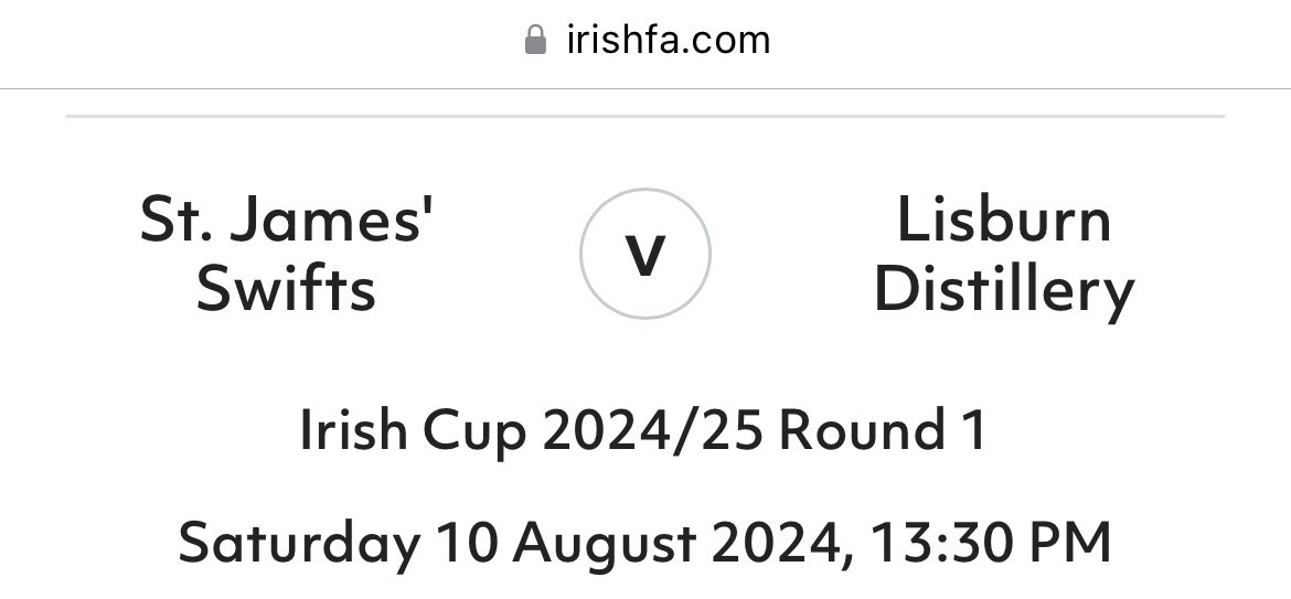 St. James Swifts tweet media