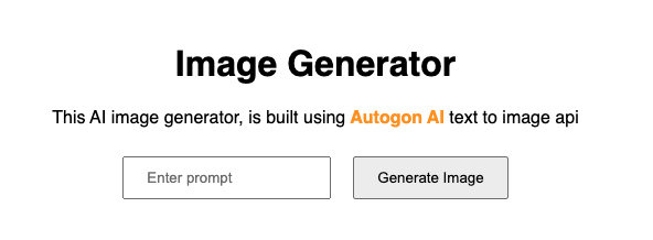 LeomOfThings's tweet photo. I built a Text to Image Generator using @autogon_ai
This is to showcase how to integrate Autogon AI's image generation API into your projects.
test it out: https://t.co/9LeuPibiG0
#AI #MachineLearning #ReactJS #WebDevelopment #AutogonAI #DevAdvocate https://t.co/X1zvogn2nk
