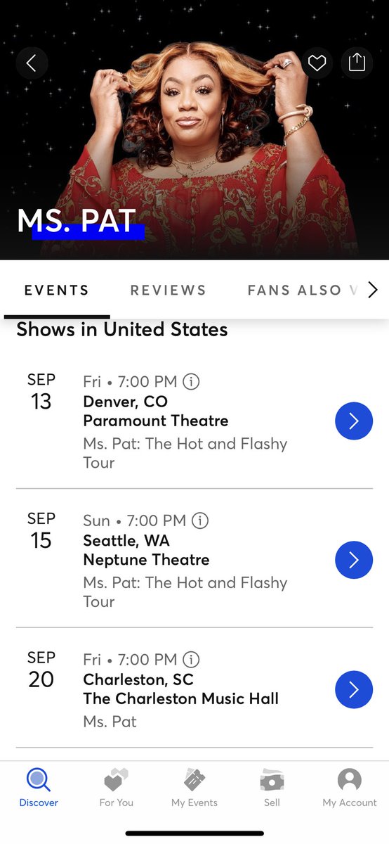 RJW_12's tweet photo. @ComedienneMsPat I’m trying Ms Pat, I’ll be there! https://t.co/pdEvBjopOo
