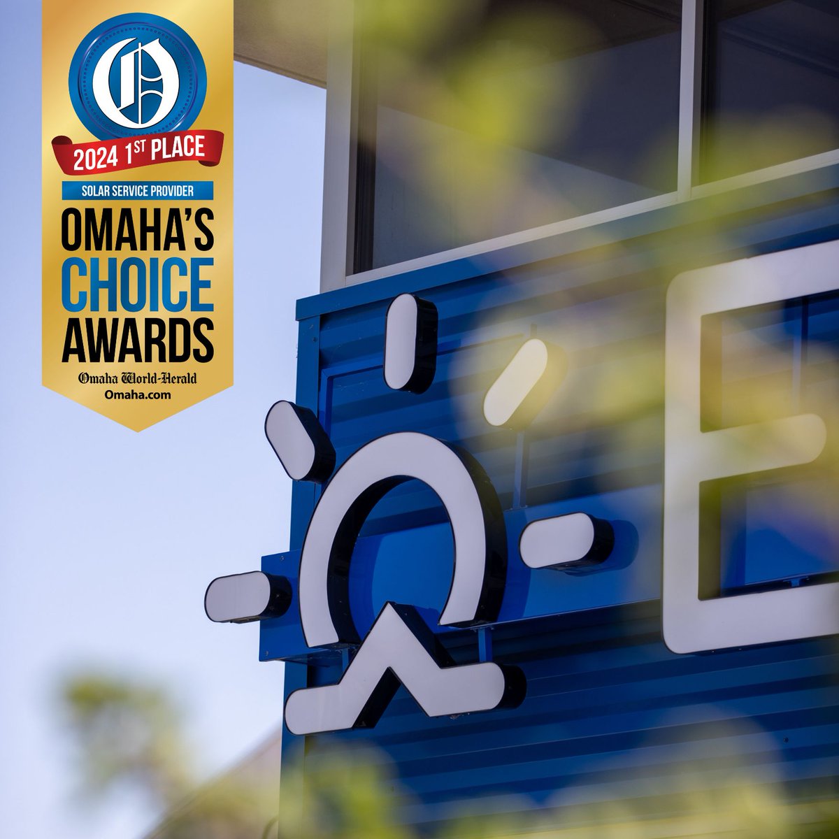 everlightsolar's tweet image. We did it! Voted #1 Solar Energy Provider in the Cornhusker State!  🏆🌽 

Huge thanks to our amazing team and awesome customers. Here’s to a greener future! 🚀 

#omahaschoice #solarenergy #solarcompany #omaha #nebraska #cornhuskerstate