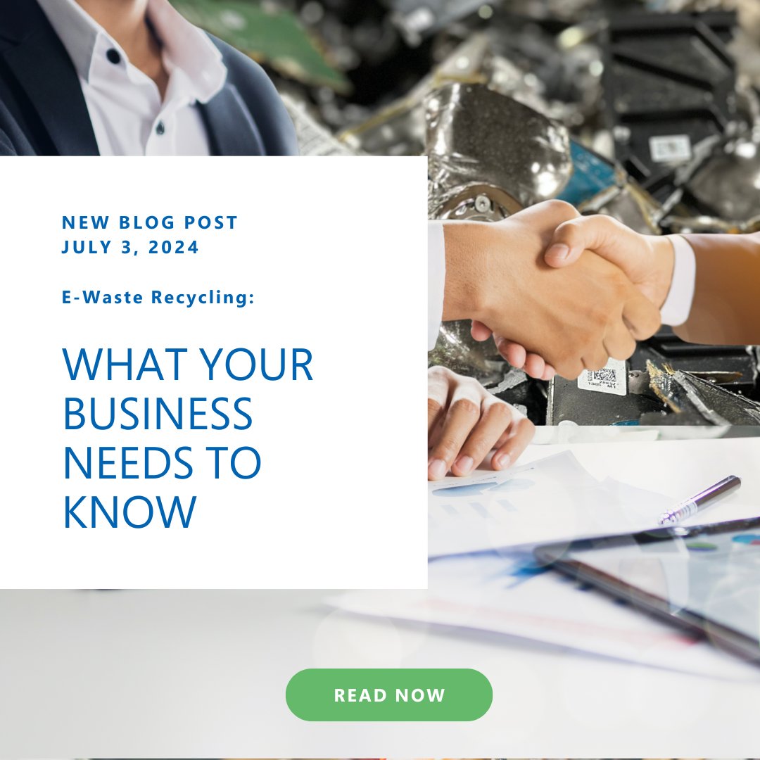 RebootTechLLC's tweet photo. Discover the crucial information your business needs about e-waste recycling in our latest blog post: "#EWasteRecycling: Everything Your Business Needs to Know." ππ» Read here: https://t.co/lXAPofJrul
#CalRecycle #DataDestruction #EWaste #ElectronicWaste #ElectronicsRecycling https://t.co/avVH5rzSiW