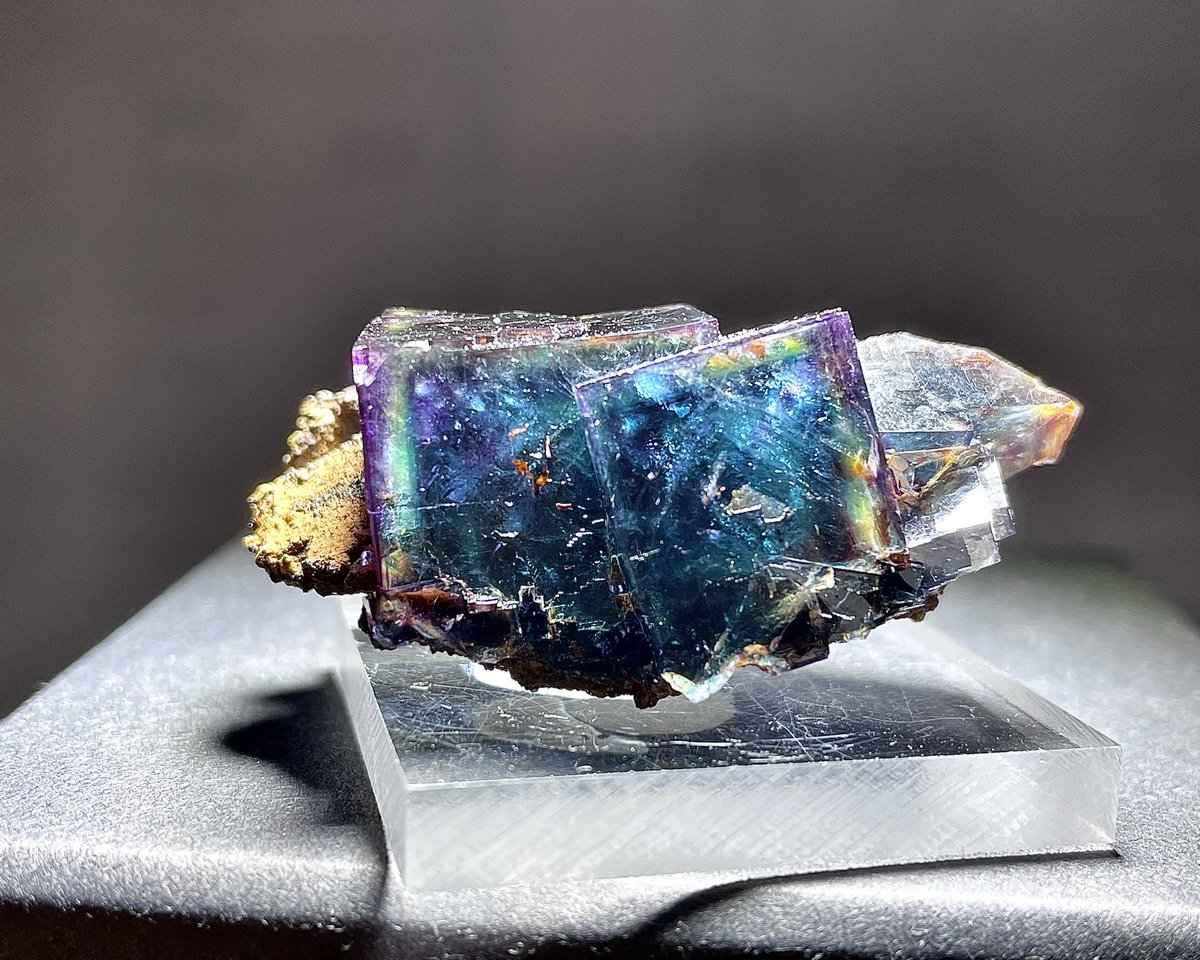 オコルス産(B-Pit Blue Lake Pocket)のフローライト 2024年Bピットで新