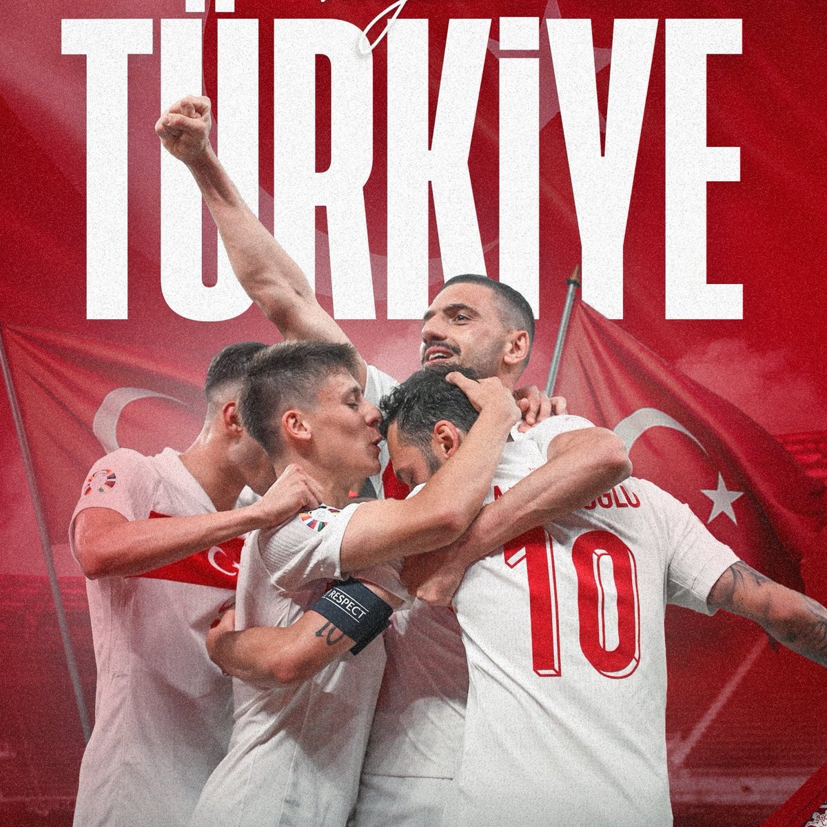 Milli Takımımız muhteşem mücadelesi sonucu Avusturya'yı 2-1 yendi. Tebrikler 🇹🇷

#BizimÇocuklar #AUTvTUR #Turkey