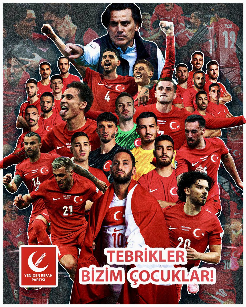 #BizimÇocuklar Çeyrek Finalde! 🇹🇷

Avusturya’yı 2-1 yenerek çeyrek finale yükselen milli takımımızı tebrik ediyor, başarılar diliyorum. 🇹🇷