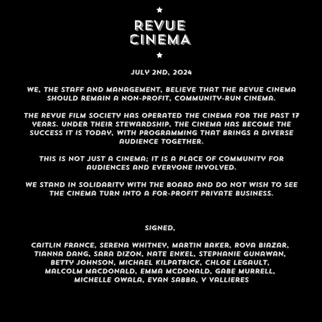 Revue Cinema tweet media