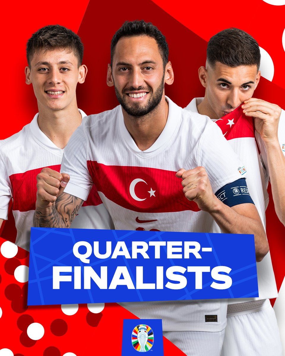 Türkiye are through! 🇹🇷👏

#EURO2024