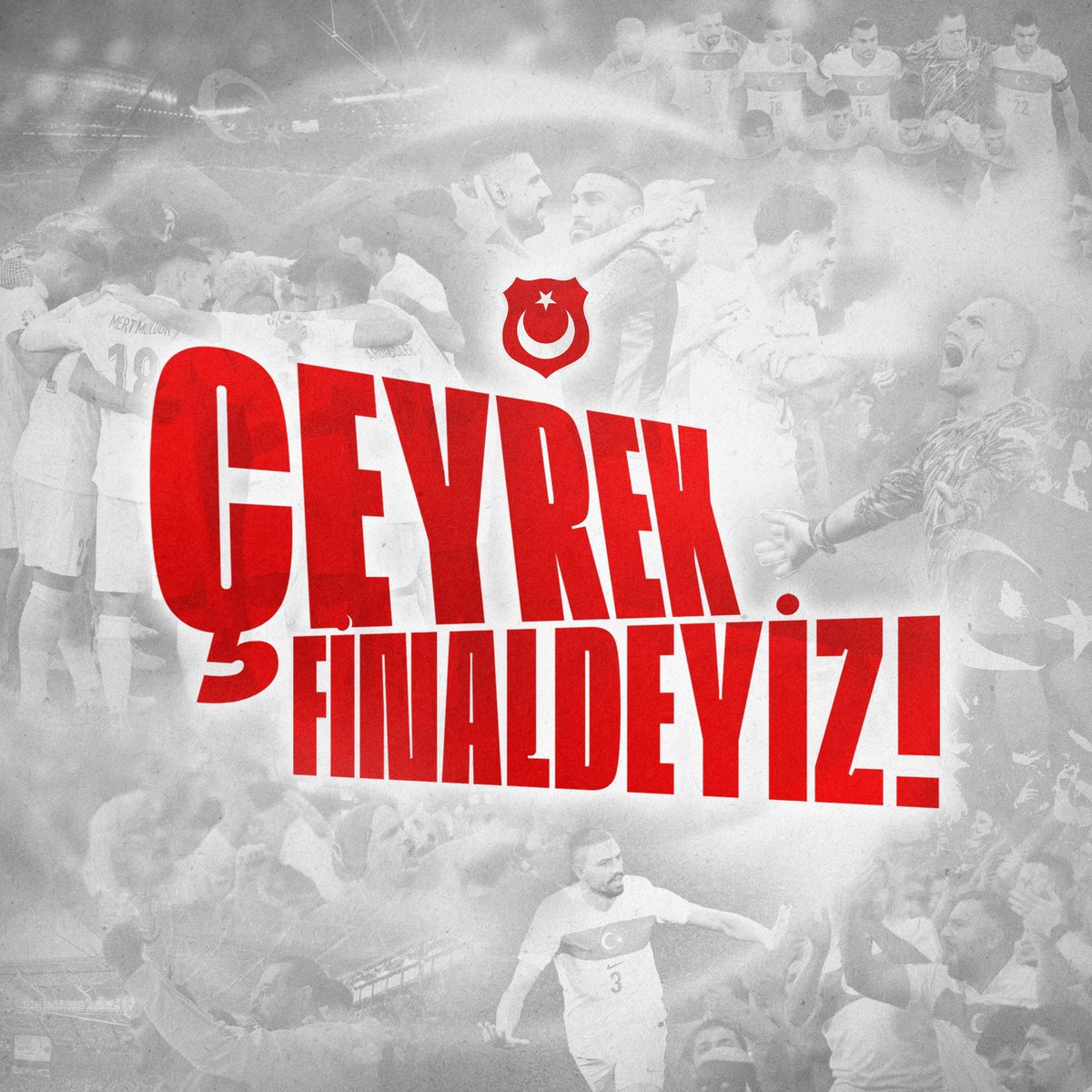 🇹🇷 ÇEYREK FİNALDEYİZ! 🇹🇷

#EURO2024 Avrupa Futbol Şampiyonası'nda Avusturya'yı mağlup ederek çeyrek finale yükselen #BizimÇocuklar'la gurur duyuyoruz!

#EURO2024  | #AUTvTUR