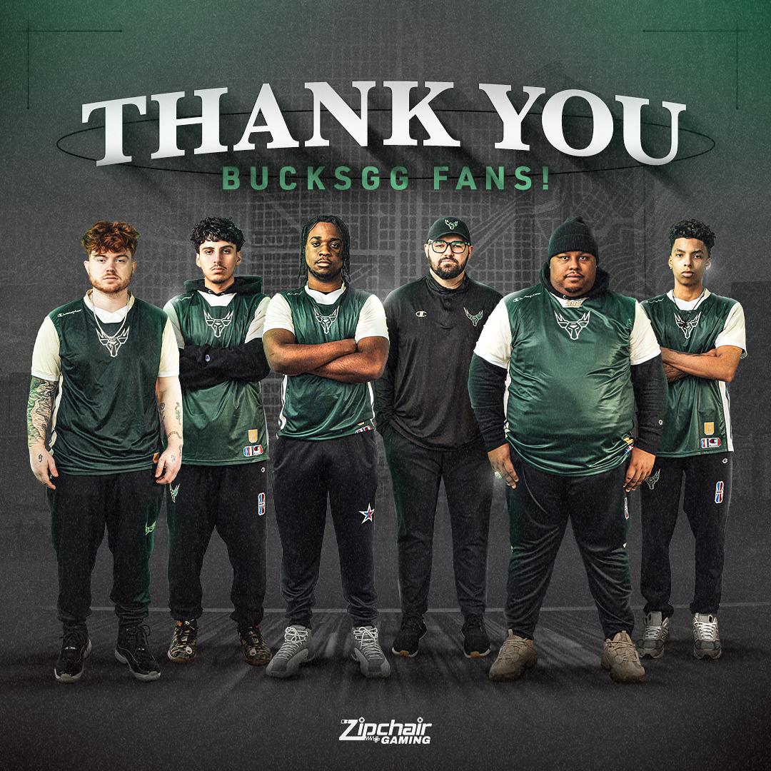 From draft day Season 1 to the end of Season 7...

We will be forever grateful for everyone that has supported Bucks Gaming over the past 7 years. This year didn't end how we hoped, but we'll never forget the memories that came with it.

Thank you, Bucks fans 💚🖤🦌