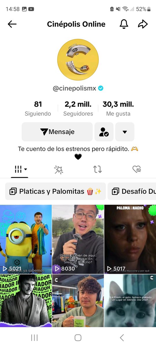 _ppaubm's tweet photo. @Cinepolis Ya te sigo Tío Cinépolis 🥰❤️ https://t.co/NKa2hYNC7K