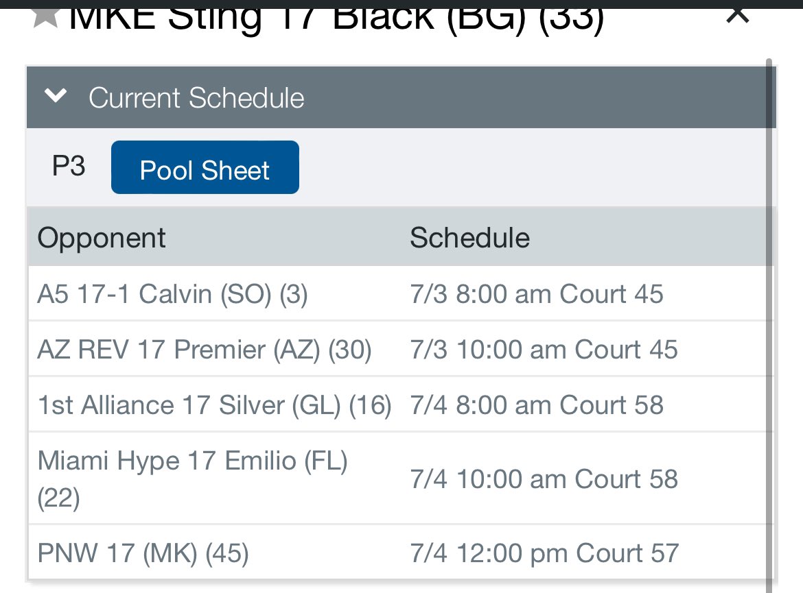 mkesting17black_2024 (@sting17black24) on Twitter photo VIVA LAS VEGAS! Ready to start USAV Nationals tomorrow morning! See you on court 45!
<a href="/gborys2025/">Grace Borys</a> <a href="/paige_boettcher/">Paige Boettcher</a> VIVA LAS VEGAS! Ready to start USAV Nationals tomorrow morning! See you on court 45!
<a href="/gborys2025/">Grace Borys</a> <a href="/paige_boettcher/">Paige Boettcher</a>