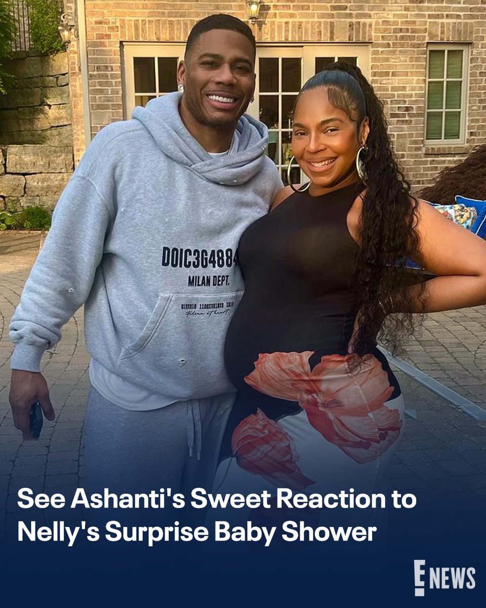 enews's tweet photo. 🔗: https://t.co/3B2ccd70o1
Nelly has got Ashanti saying baby, baby, baby. 🍼 He planned the ultimate surprise baby shower at the link. (📷: Instagram) https://t.co/VLRR6gdtwU
