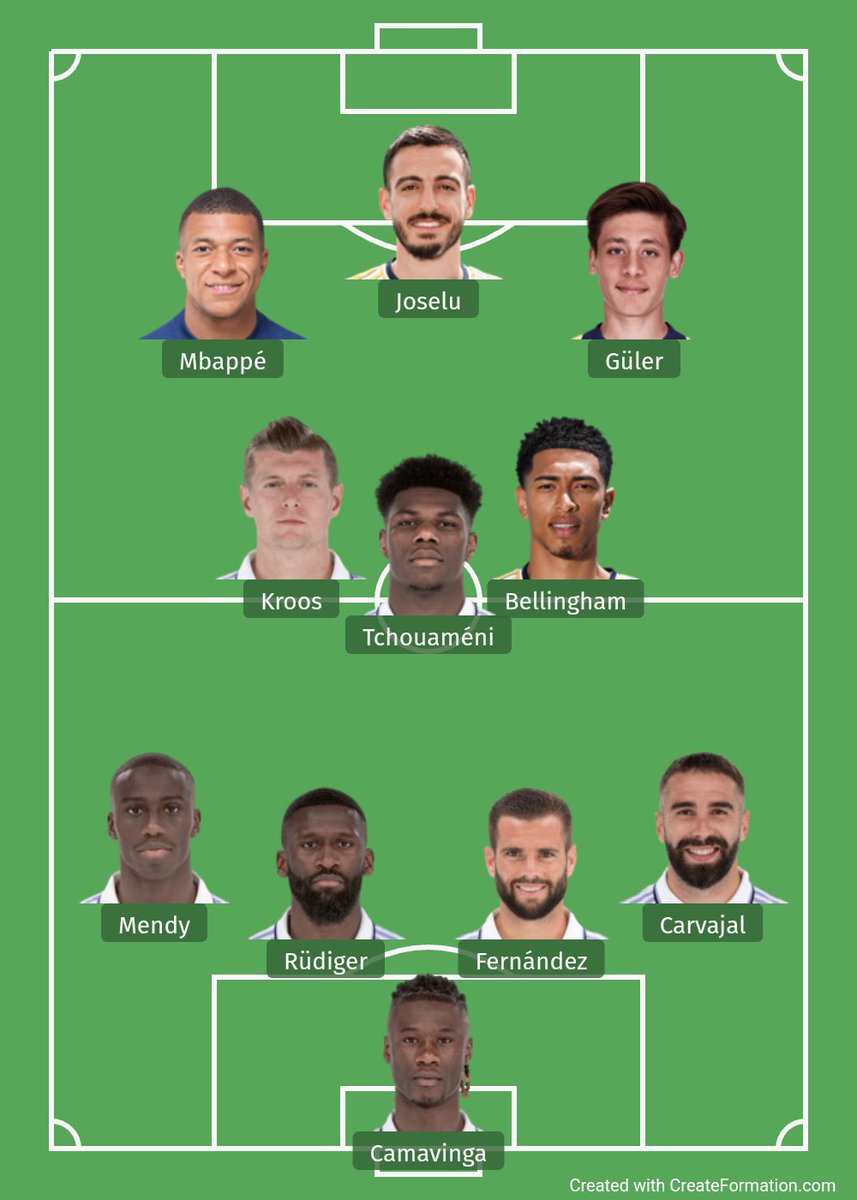 vini_ball's tweet image. "Real Madrid players don't perform outside Madrid"

Meanwhile there's a whole XI of Real Madrid players in the quarter-final 😭