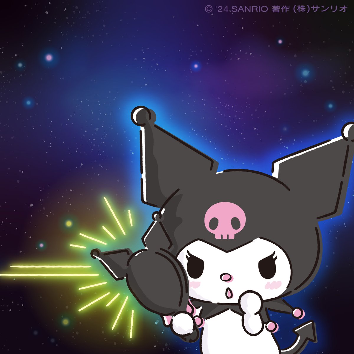 kuromi_project's tweet photo. ハッ…もしかして、アタイって…イケテル？

#サンリオ #世界クロミ化計画 https://t.co/QPYPDeAZcS