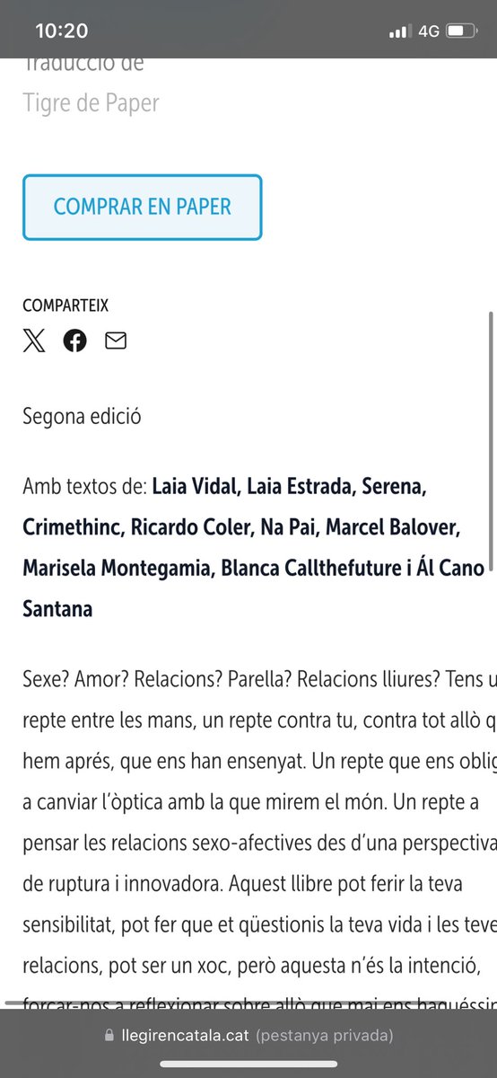 L’Ajuntament de Stuttgart, les notícies d’esports d’Antena 3, el mini hortet decoratiu i les autores d’”En defensa d’Afrodita”? No sé com interpretar això, però em quadra.