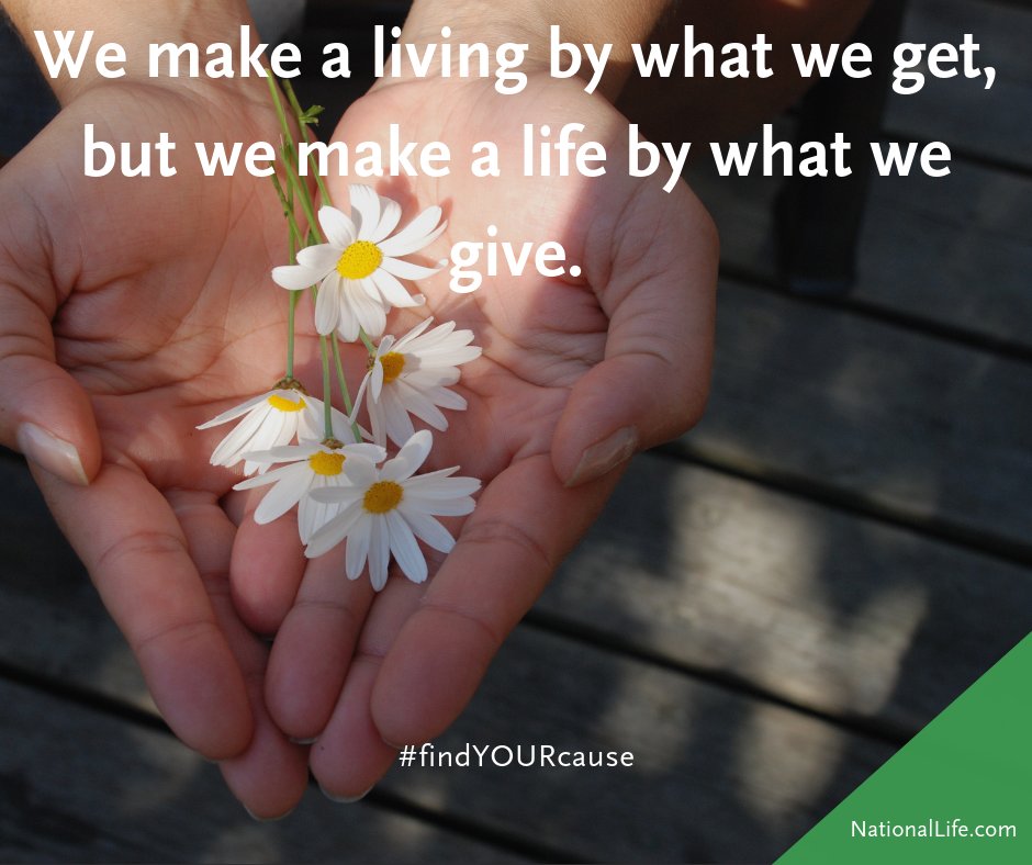 BrianAsingia's tweet photo. We make a living by what we get, but we make a life by what we give. https://t.co/LIWrjDWjpF