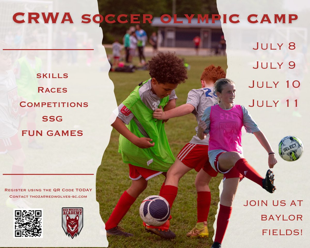 We've got it all in our olympic camp that you don't want to miss!

Join us next week 🤩