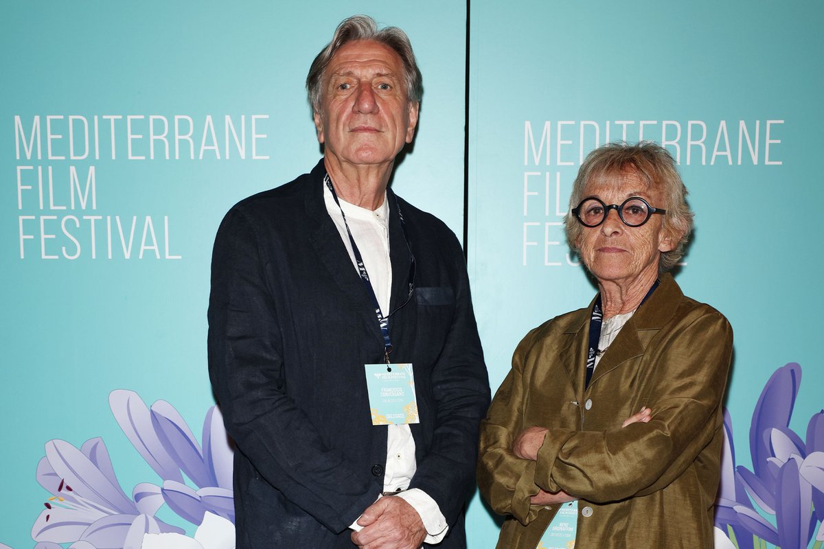 Francesco Conversano and Nene Grignaffini, directors of the film 'One Needs a Town' at the Mediterrane Film Festival.

'One Needs a Town' featured in the festival's 'Mare Nostrum' section.

#MediterraneFilmFestival #M2024 #Mediterrane2024