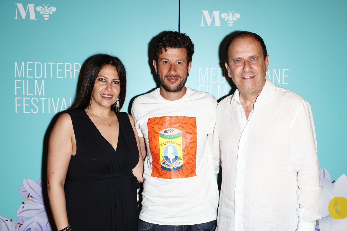 'Backstage' is an experimental and beautiful film about Aida and her dance troupe touring Morocco.

The film featured in the festival's 'Main Competition'.

Afef Ben Mahmoud, Aymen Labidi, and Khalil Benkirane at the festival.

#MediterraneFilmFestival #M2024 #Mediterrane2024