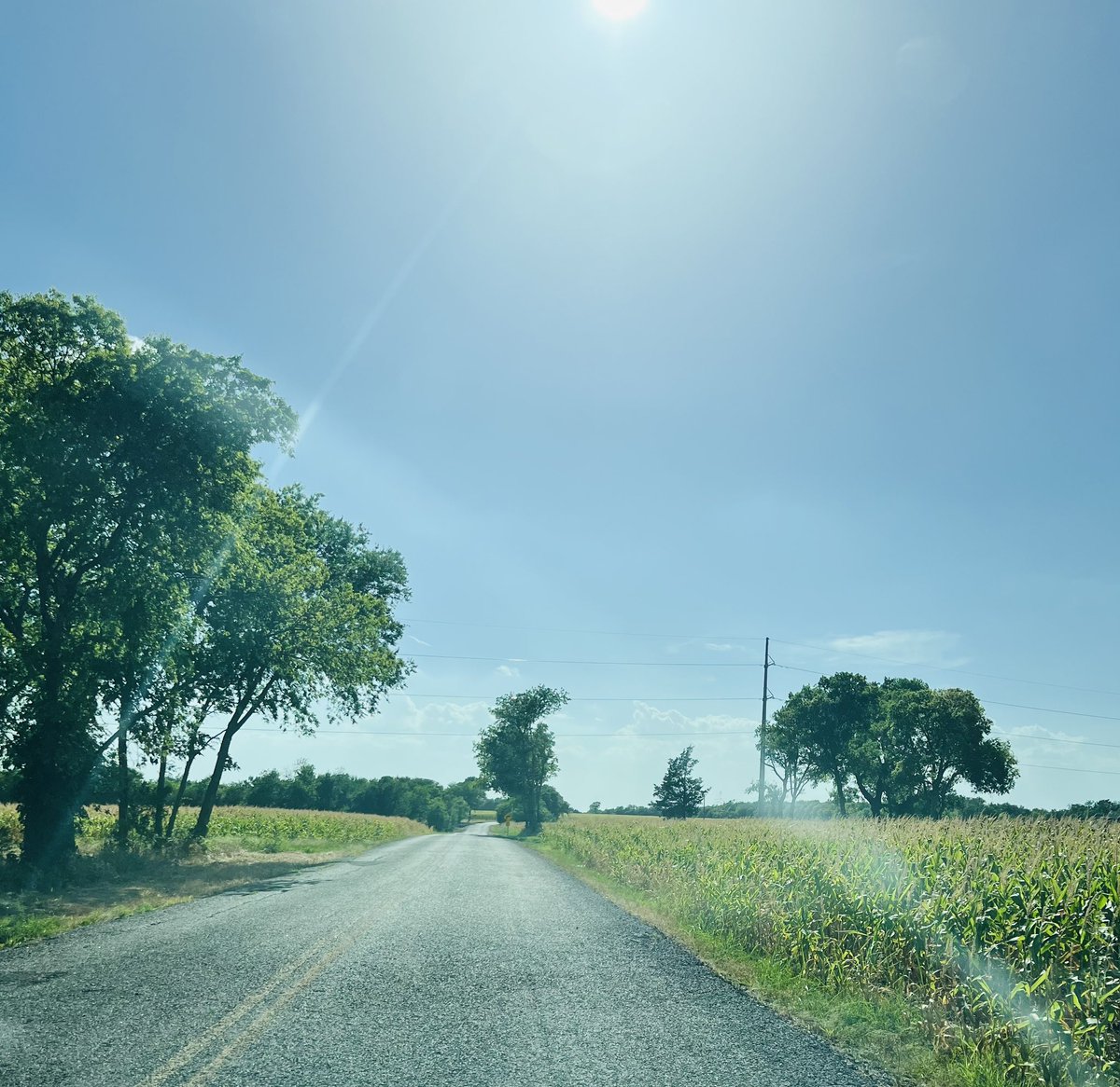WBAP247NEWS's tweet photo. Carla here - and if the state of things has you stressing, stop!
Just hop in the car and find a back road like this one in Collin County.
#GoForADrive https://t.co/jDDPwqYtaX