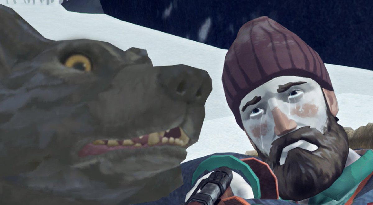 Defending myself against wolves and PR disasters, by  playing more episodes of The Long Dark today live on twitch.tv/threedave