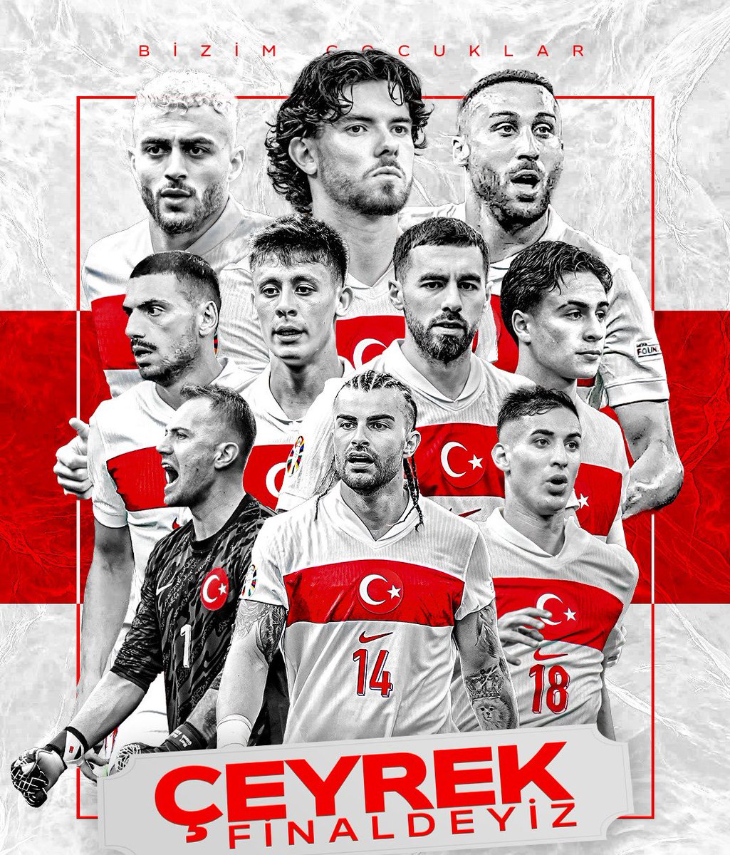 🇹🇷Türk’e durmak yaraşmaz.
🇹🇷🇹🇷🇹🇷🇹🇷🇹🇷🇹🇷🇹🇷🇹🇷🇹🇷🇹🇷🇹🇷
Tebrikler #BizimÇocuklar
❤️❤️❤️❤️❤️🤍🤍🤍🤍🤍🇹🇷