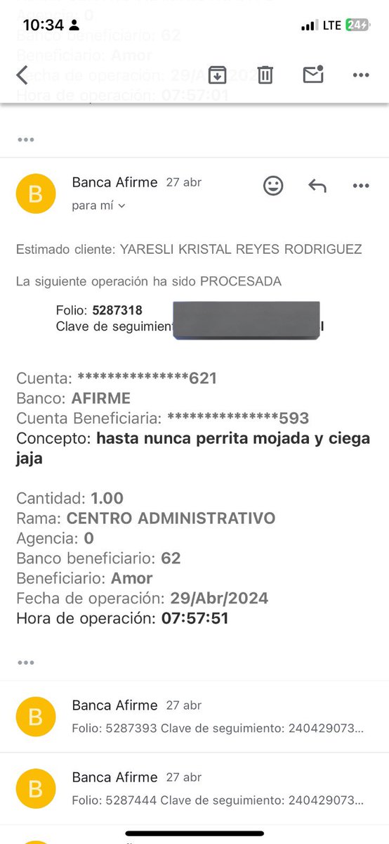 RRodriguez475's tweet photo. En el USB incluido transferencias y correos donde me ostigaba https://t.co/7xcsRoXM2N