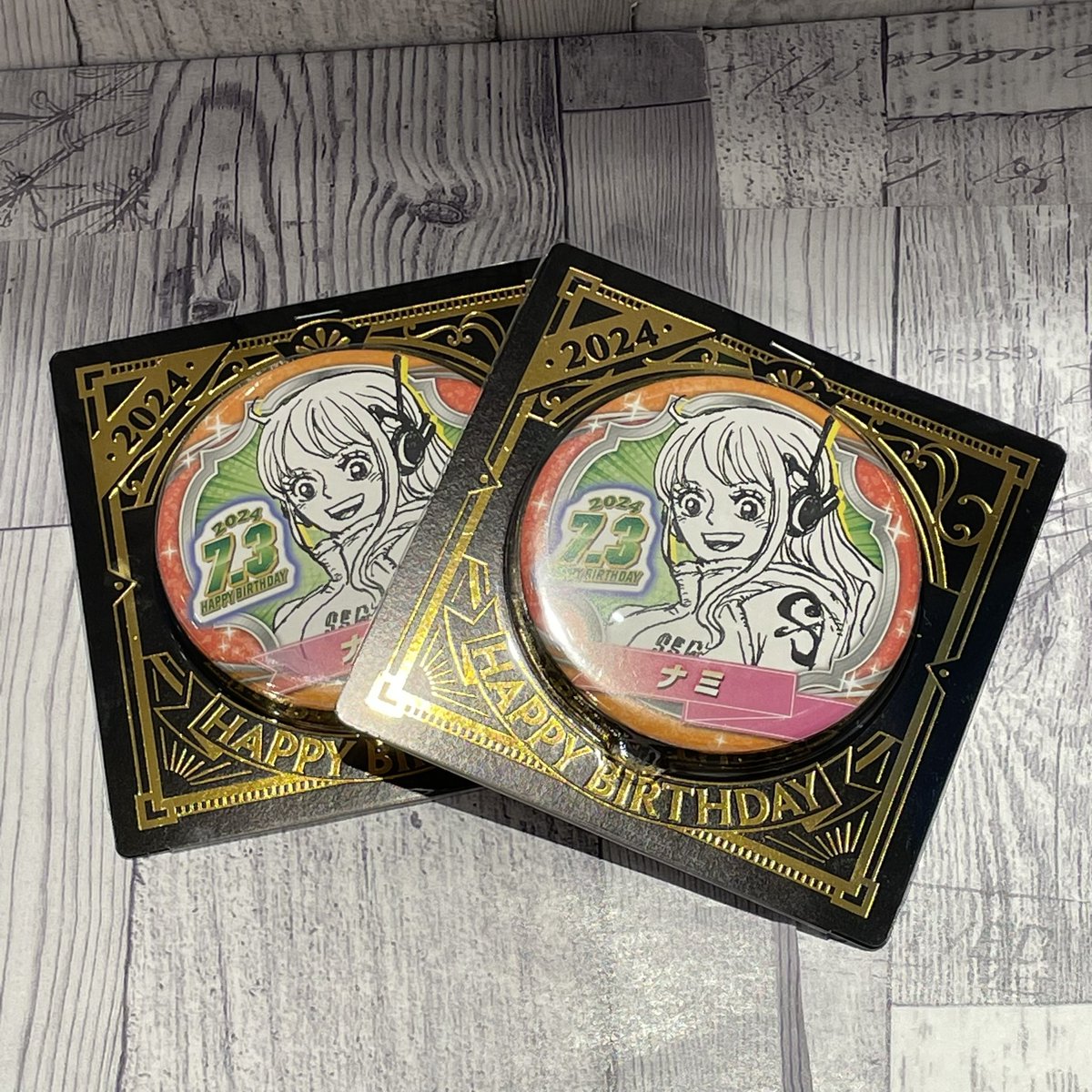 ONE PIECE ナミ 缶バッジ 取り付ける ONE PIECE ナミ 缶バッジ 取り付ける